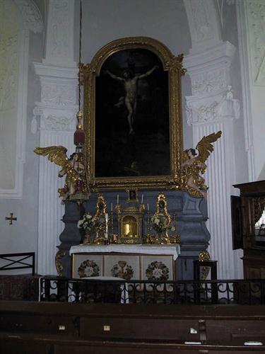 Altar in der Schlosskapelle Neuhaus