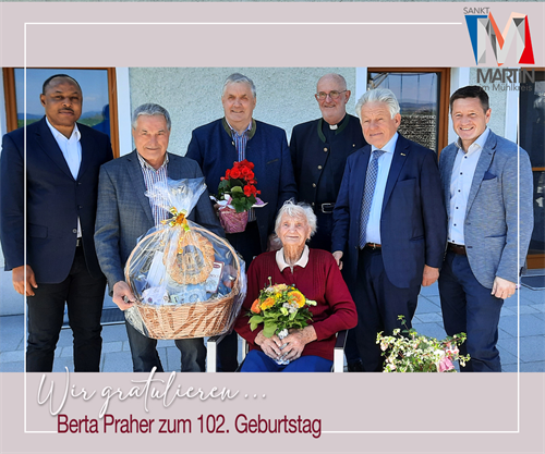 Wir gratulieren Berta Praher