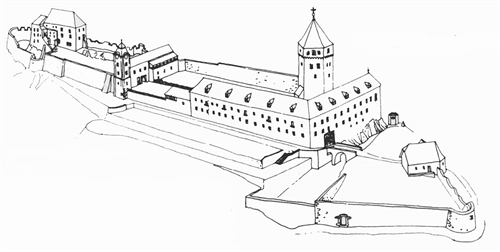 Grafik Schloss Neuhaus